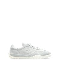 Converse White Sports Shoes "Run Star Trainer Ox"