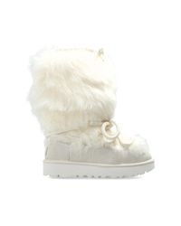 Ugg White Snow Boots "Classic Tall Chalet"