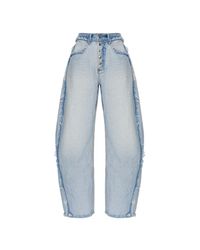 Alexander Wang Blue Jeans With Raw Finish