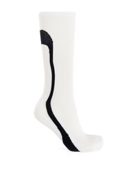 Balenciaga White Socks With Logo for men