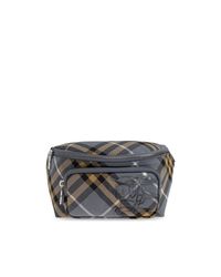 Burberry Gray Dog Waist Bag for men