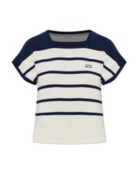 Loewe Blue Sleeveless Sweater