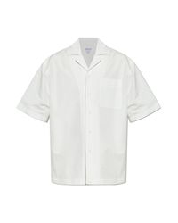 Bottega Veneta White Short-Sleeve Shirt for men