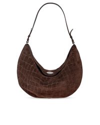 Jacquemus Brown Shoulder Bag 'Le Sac Ovalo'