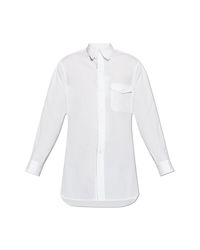 Yohji Yamamoto White Shirt With Pocket for men