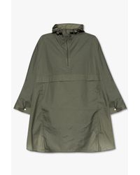 Hunter Green Rain Poncho