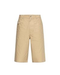 Moschino Natural Cotton Shorts for men