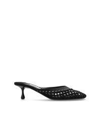 Jimmy Choo Black Heeled Mules