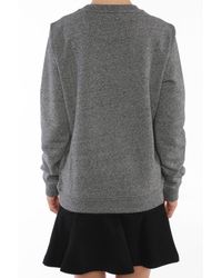 KENZO Gray Embroidered Sweatshirt