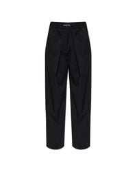 Loewe Black Wool Trousers