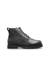 Birkenstock Black Highwood Lace Medium Waterproof Ankle Boots for men