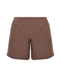 Nike Brown Logo Shorts for men
