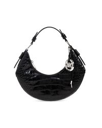 MICHAEL Michael Kors Black Shoulder Bag "Koa"
