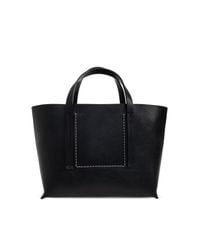 Rick Owens Black Shopper Mini Bag