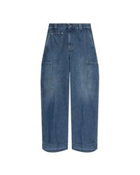 Givenchy Blue 'Cargo' Jeans