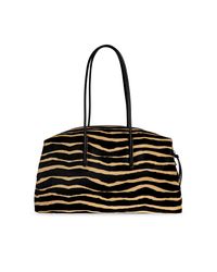 DeMellier London Black Leather Bag 'Stockholm'