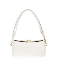 AMI White Shoulder Bag 'Carrousel'