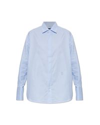 Marc Jacobs Blue Shirt With Logo