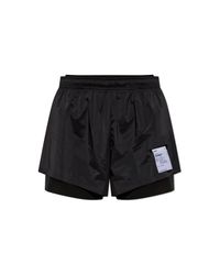 Satisfy Black 'Techsilk 3' Shorts