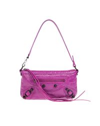 Balenciaga Purple "Le City" Bag