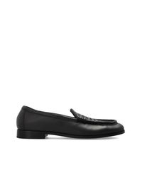 Bottega Veneta Black 'Silenzio' Loafers for men