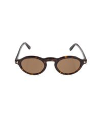 Tom Ford Brown 'Aristotele-02' Sunglasses for men
