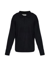 Lisa Yang Blue Sweater "Lowen" for men