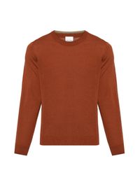 Paul Smith Brown Wool Sweater for men