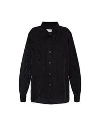 Dries Van Noten Black Shirt "Cheers"