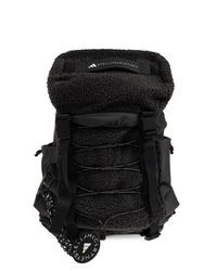 Adidas By Stella McCartney Black Fleece Backpack With Logo