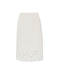 Isabel Marant White Skirt 'Ryesha'