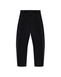 Studio Nicholson Black 'Minos' Trousers