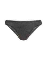 DIESEL Black Bra `Ufsb-Oval-D-Rib-Bralette`