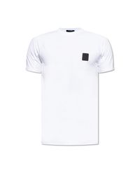 Balmain White Swim T-Shirt for men