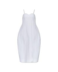 Rohe White Strappy Dress