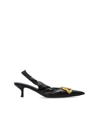 Balenciaga White Heeled Shoes Monaco