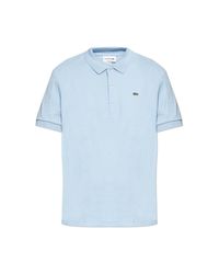 Lacoste Blue Polo With Logo Patch for men