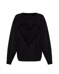 AllSaints Black Sweatshirt 'Trip'