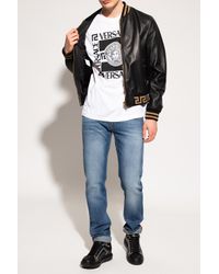 versace bomber jacket price