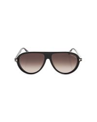 Tom Ford Black 'Marcus' Sunglasses for men