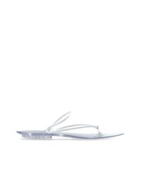 Alaïa White Flip-Flops