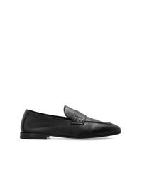 Bally Black 'Elios' Leather Loafers for men