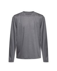 Sease Gray Wool Training T-Shirt for men