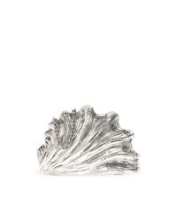 J.W. Anderson Metallic 'Shell' Clutch Bag