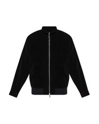 Ferragamo Black Corduroy Jacket for men