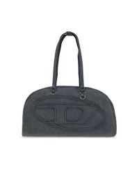 DIESEL Black Denim Bag '1Dr Dome Soft Duffle Xl'