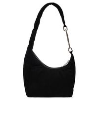 Rick Owens Black Leather Bag 'Disco Gemini'