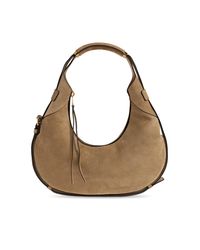 Moschino Natural Suede Bag