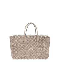 Bottega Veneta Natural 'Cabat Large' Shopper Bag