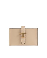 Tod's Natural Leather Wallet